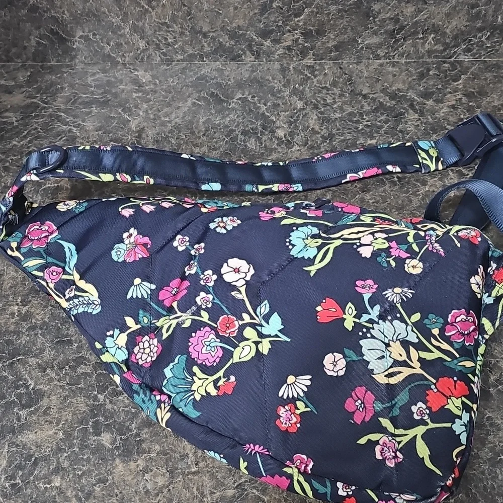 ​Vera Bradley ReActive Sling Backpack Itsy Ditsy Floral 🌸